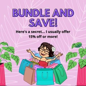 Don’t forget to bundle and save !